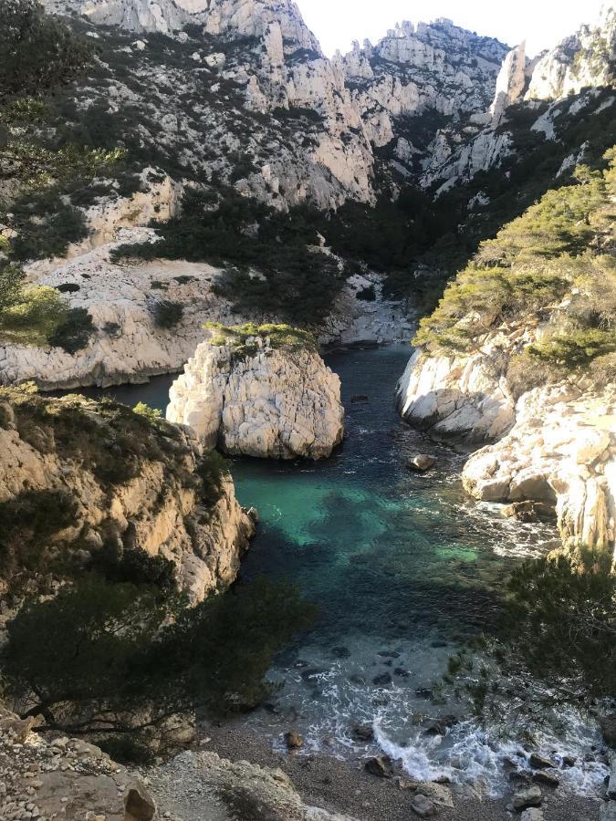 Le Sept Charmant Studio Aux Portes Des Calanques Cassis Exterior photo